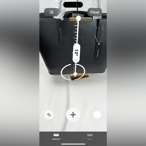 Tahari Elegant Black Tote Bag - NWT - Picture 10 of 10